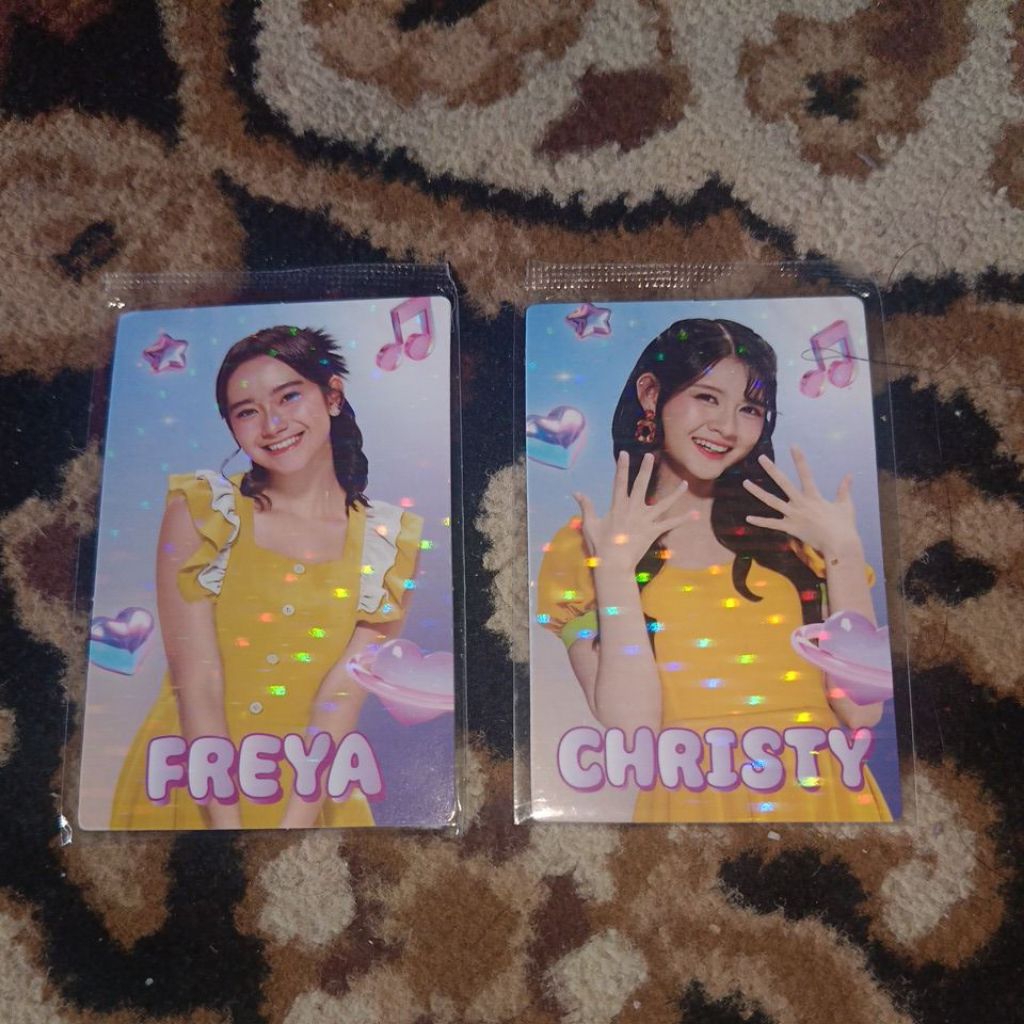 photocard japota x JKT48 hologram terbaru v2