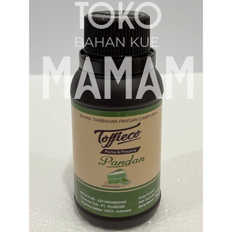 

Pasta Pandan TOFFIECO 100gr – Perisa & Pewarna Food Grade untuk Kue, Roti & Dessert