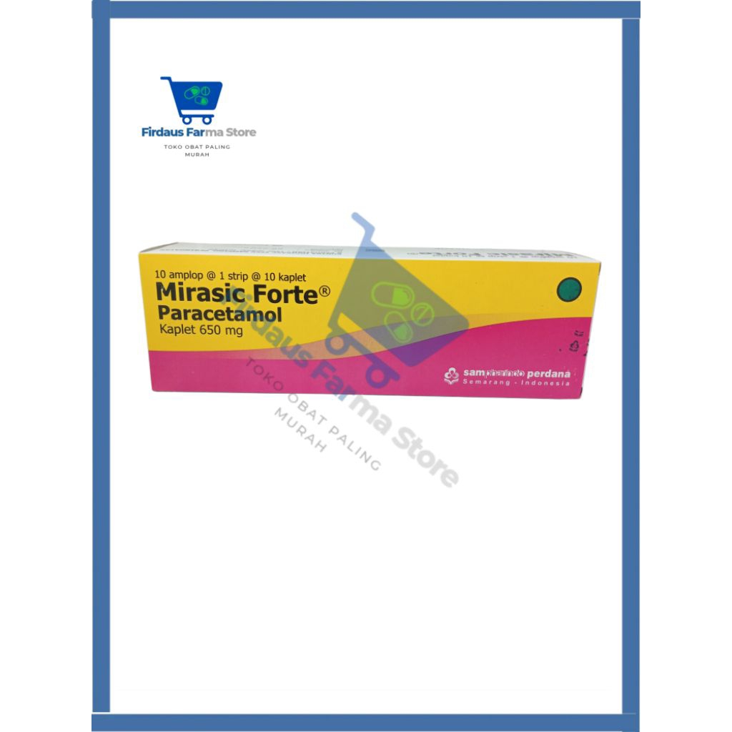Mirasic Forte 650mg Tablet Perbox