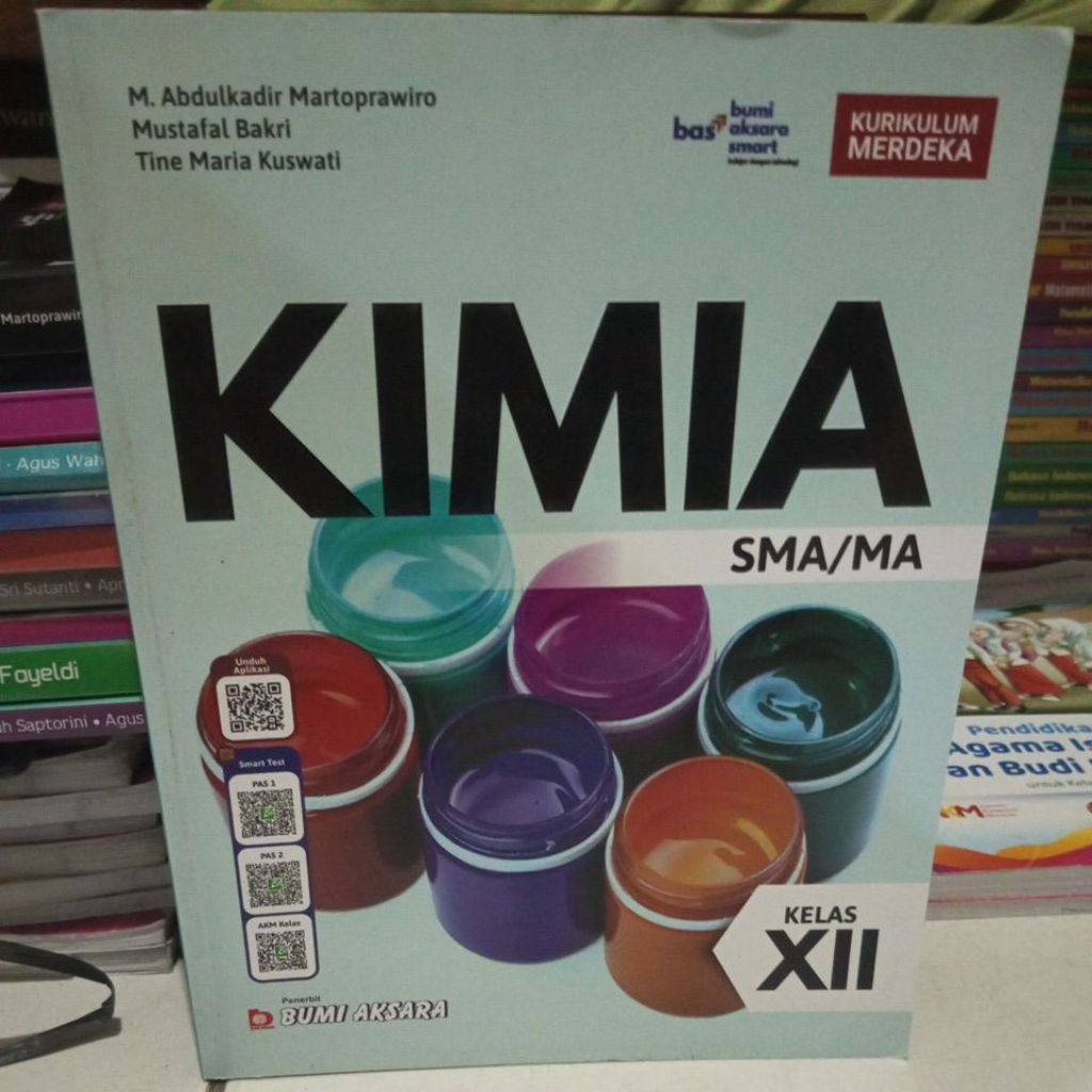 KIMIA UNTUK SMA KELAS XII KURIKULUM MERDEKA TERBITAN BUMI AKSARA