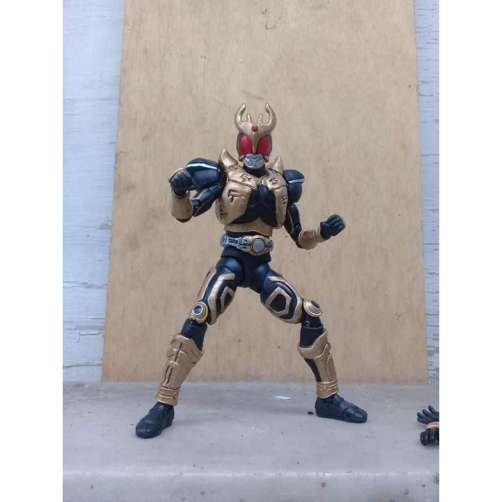 Shf Kuuga warrior gold form Kamen rider heisei era # custom kitbash RX ROBO bio black shfiguarts