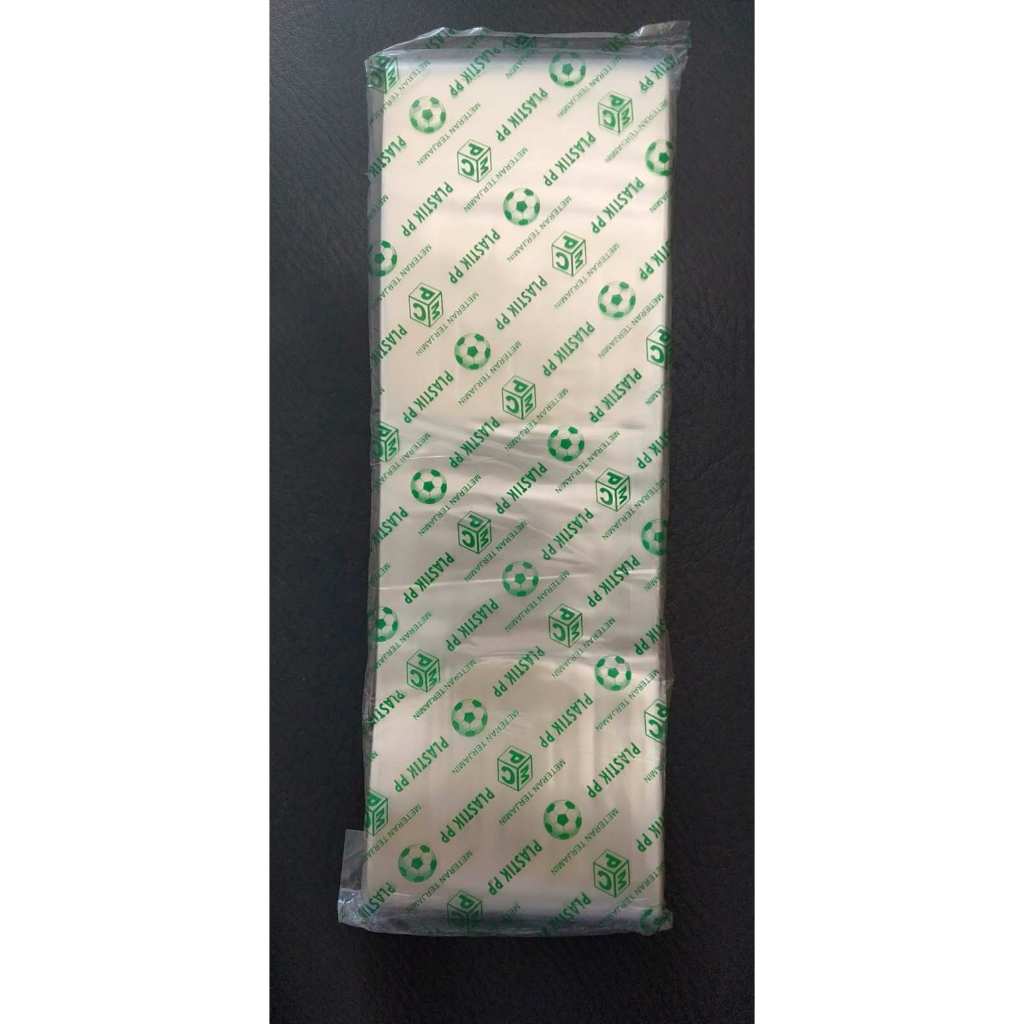 Plastik PP Roll Bening  Cahaya Bola ukuran 9 & 8