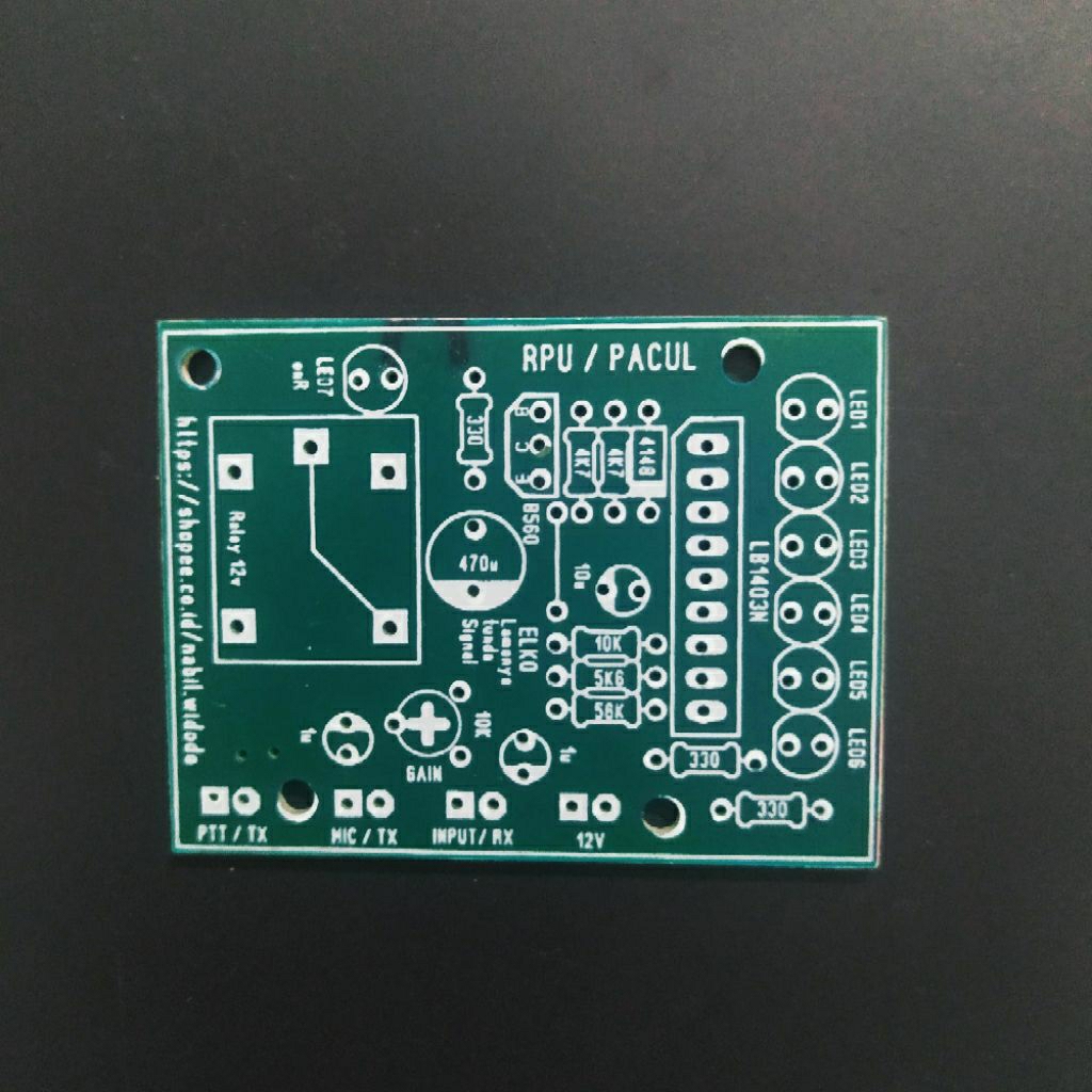 PCB Pacul Pancar Ulang Radio Repeater LB1403N