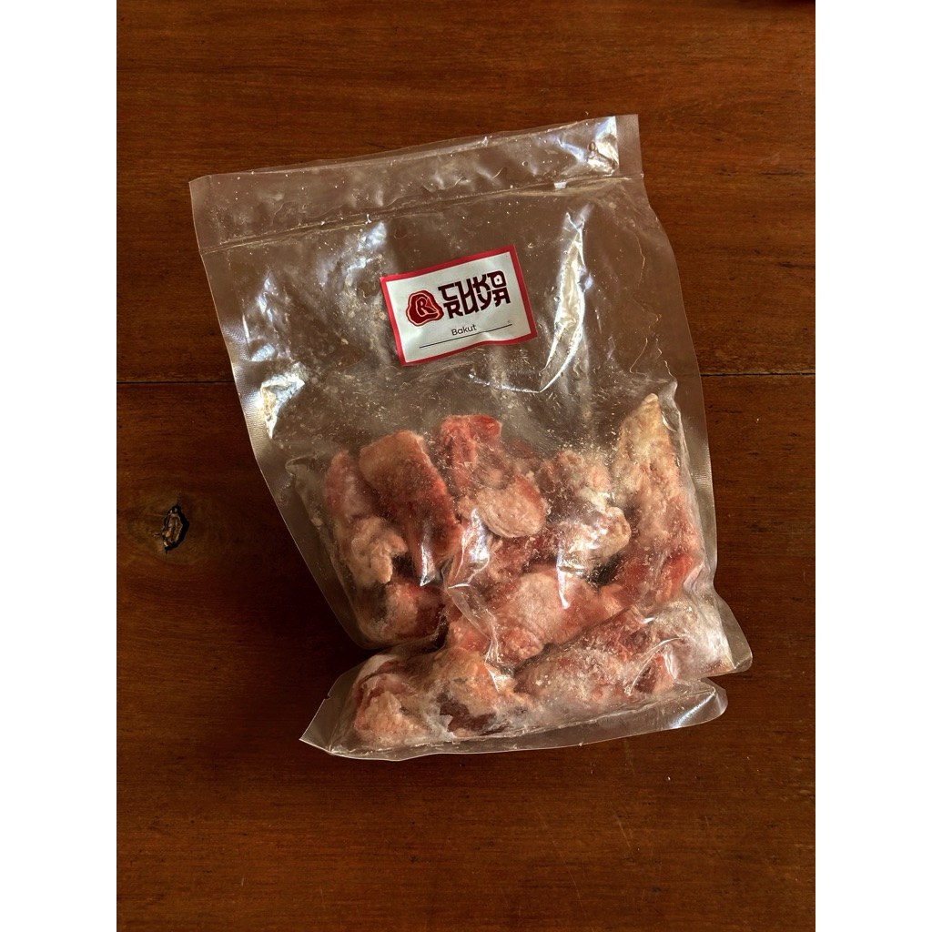 

Bakut (Tulang Punggung Babi ) potong sop 500g Premium Fresh Frozen