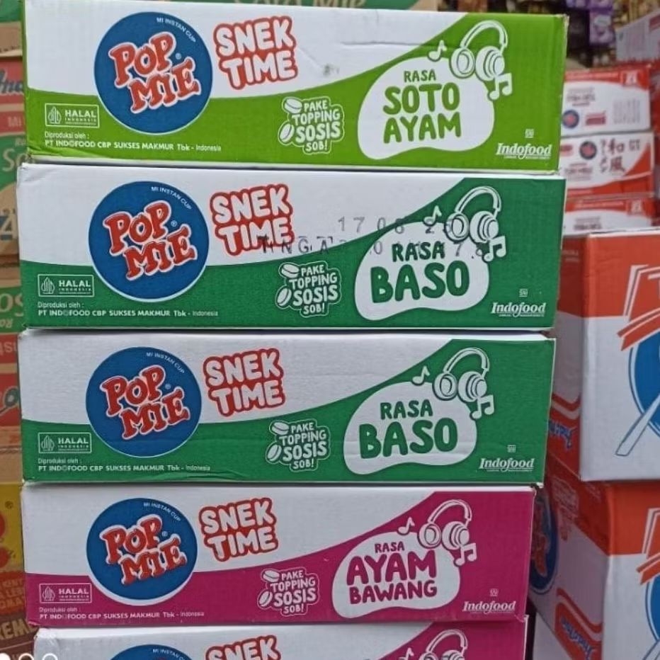 

Pop mie Mini SNEK Time isi 12 psc varian mix