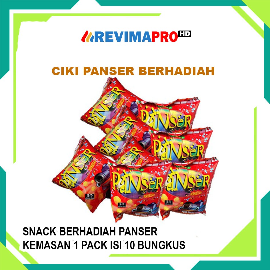 

Snack Ciki Jadul PANSER BERHADIAH Kemasan 1 pack isi 10 Bungkus