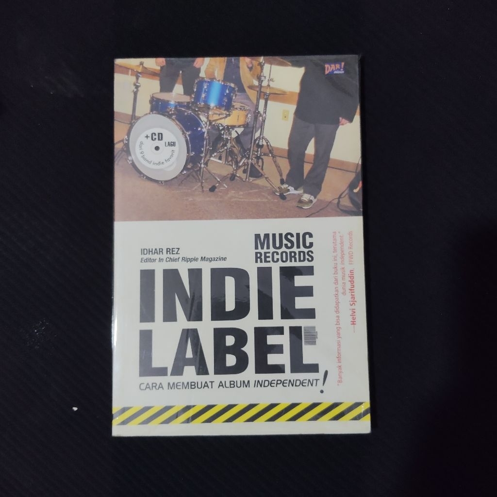 Buku Original • Music Records Indie Label - Cara Membuat Album Independent / IDHAR REZ