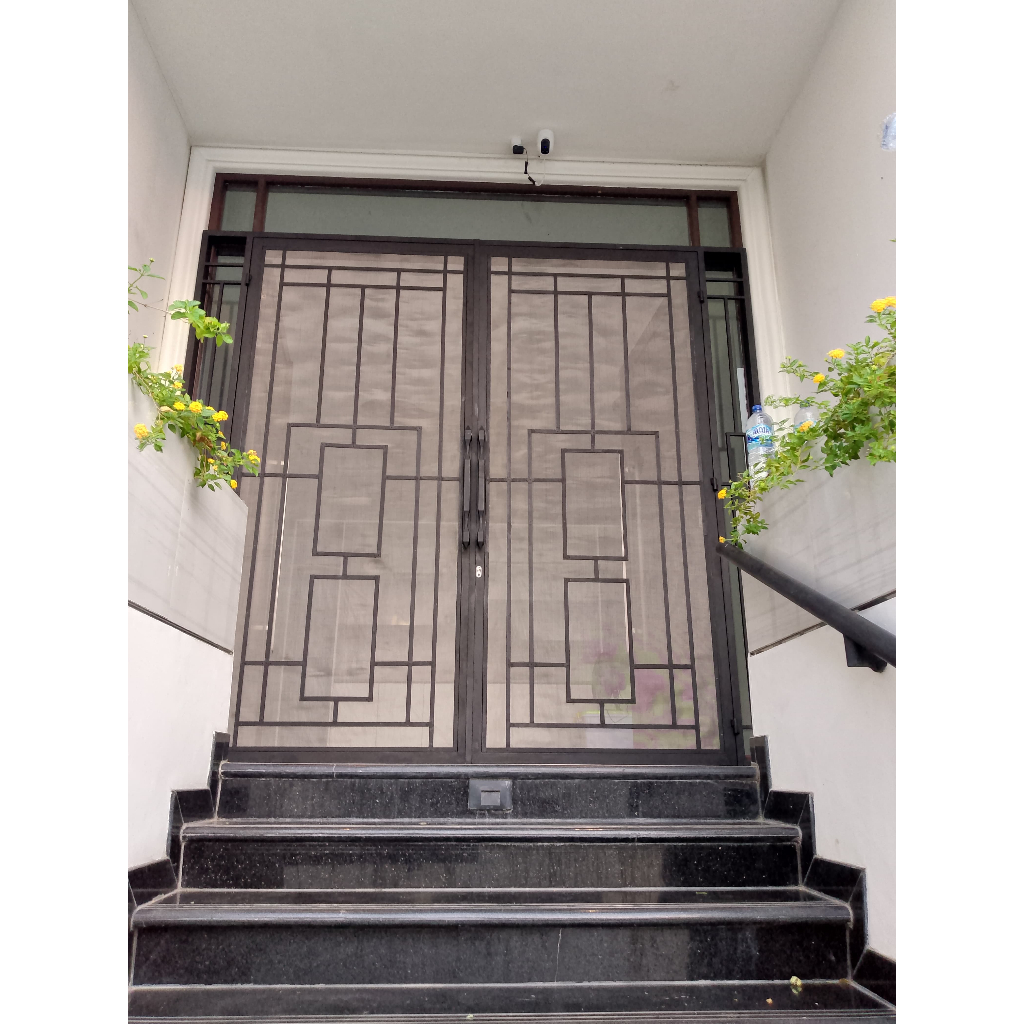 Pintu Kawat Nyamuk Besi Minimalis Custom Premium