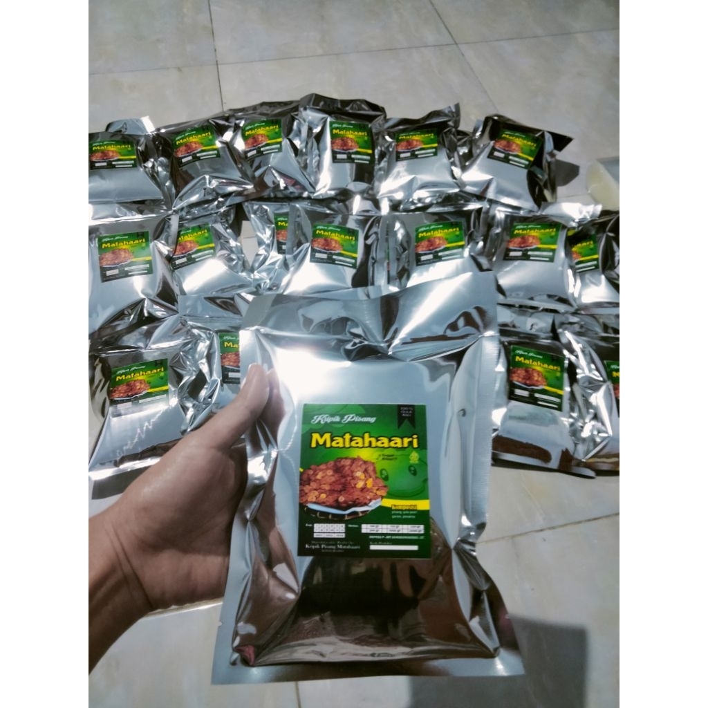 

Kripik pisang Matahari, manis 100 grm