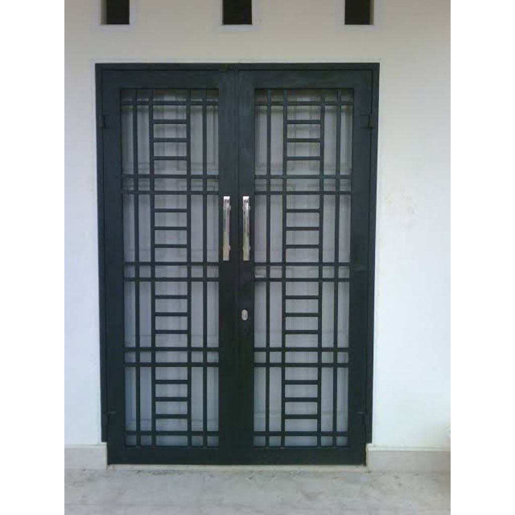 pintu teralis besi