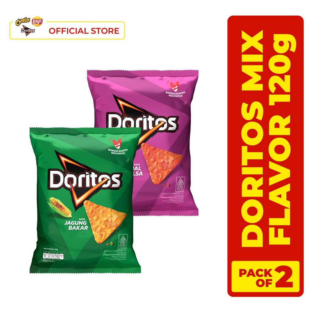 

Doritos Mix Flavor 120 gr - Pack of 2