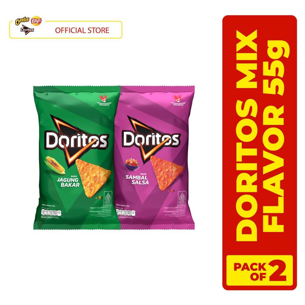 

Doritos Mix Flavor 55 gr - Pack of 2