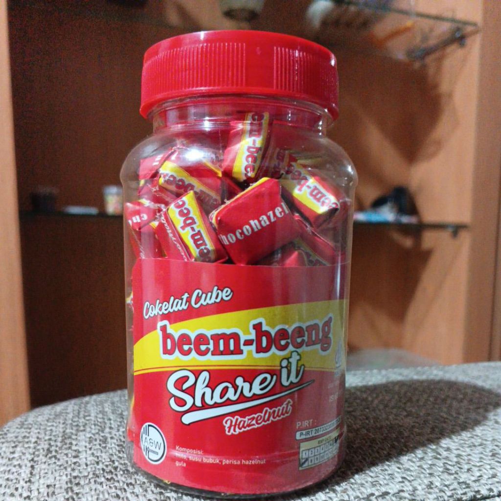 

permen coklat beem beem share it
