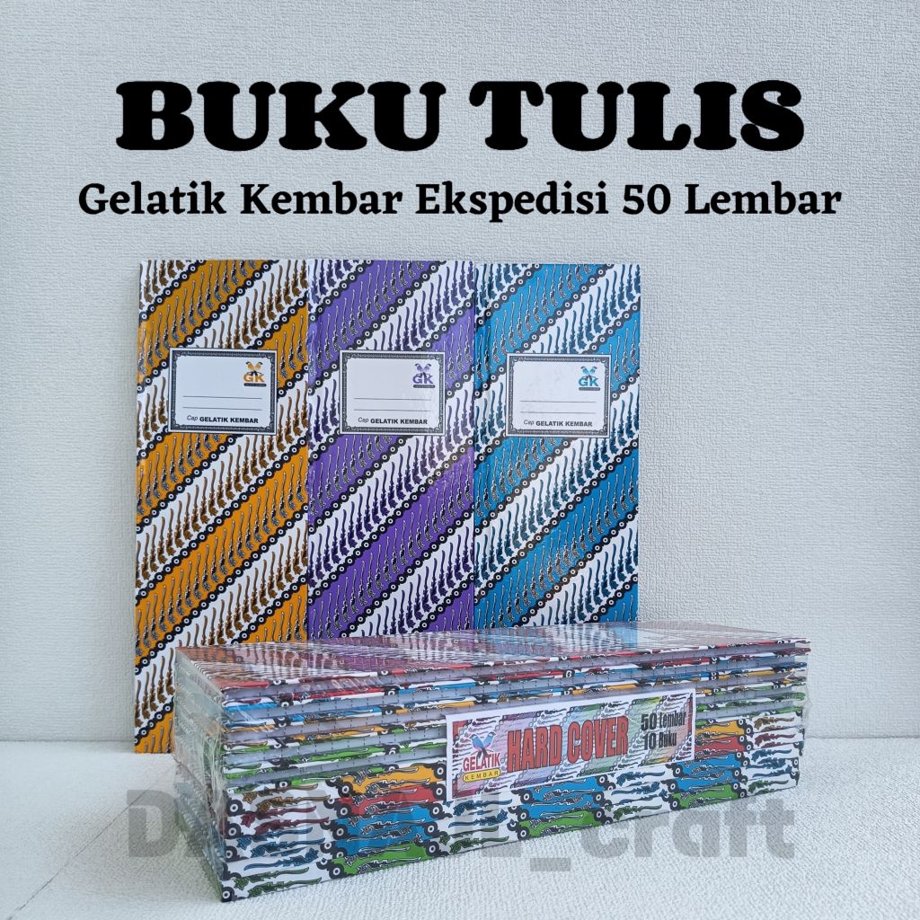 

( 1 pack / 10 pcs ) Buku Tulis Ekspedisi Gelatik Kembar 50 Lembar Buku Ekspedisi Gelatik 50 Lembar Buku Ekspedisi Buku Batik Buku Hardcover