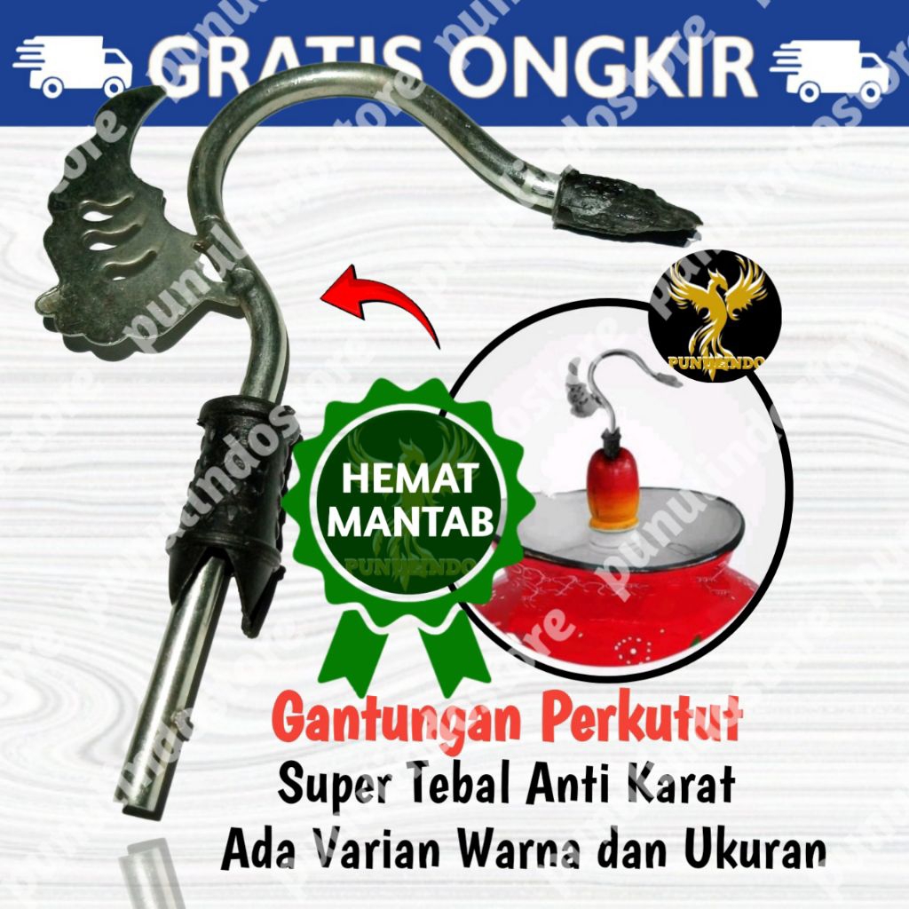 Gantungan Cantolan Sangkar Perkutut Kutut Plus Aksesoris Jepet Hemat Min 10 Pcs