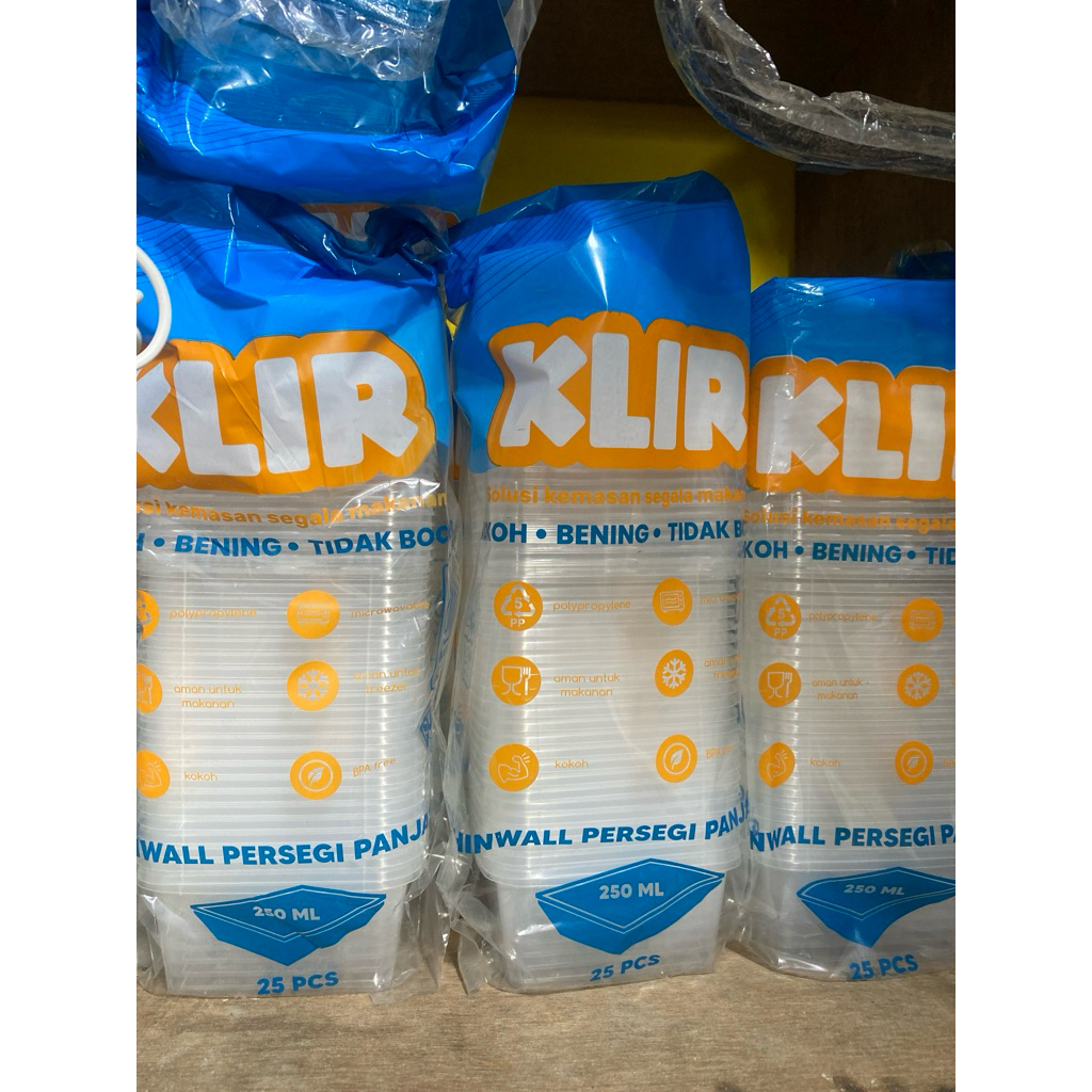 Thinwall Persegi Panjang Kotak Makan