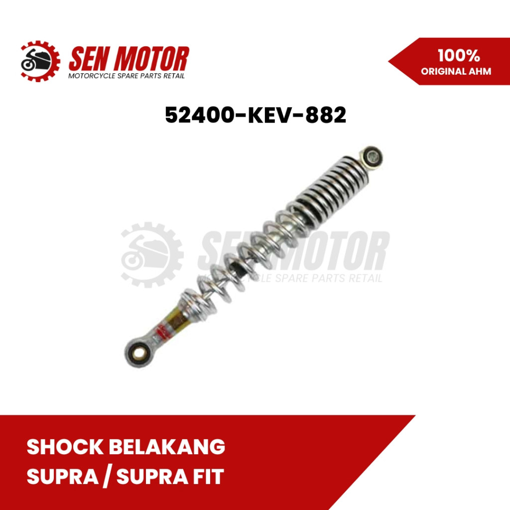Shock Belakang Honda Supra / Supra Fit Original AHM 360mm – 52400-KEV-882