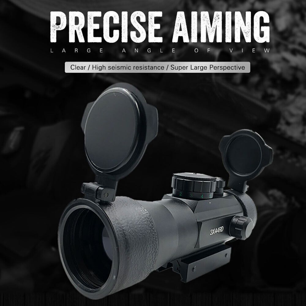 Bushnell Teleskop Tactical Hunting Laser Senapan Angin Gun Red Green Dot Optical Sight Mount Airsoft