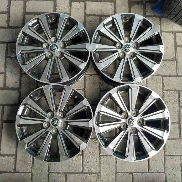 VELG MOBIL BEEKAS ORIGINAL VELG MOBL SECOND STD AVANZA RING 16 LEBAR 6 PCD 5X100 ET45