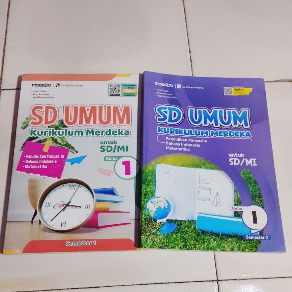 Buku SD UMUM KURIKULUM MERDEKA untuk SD/MI KELAS 1