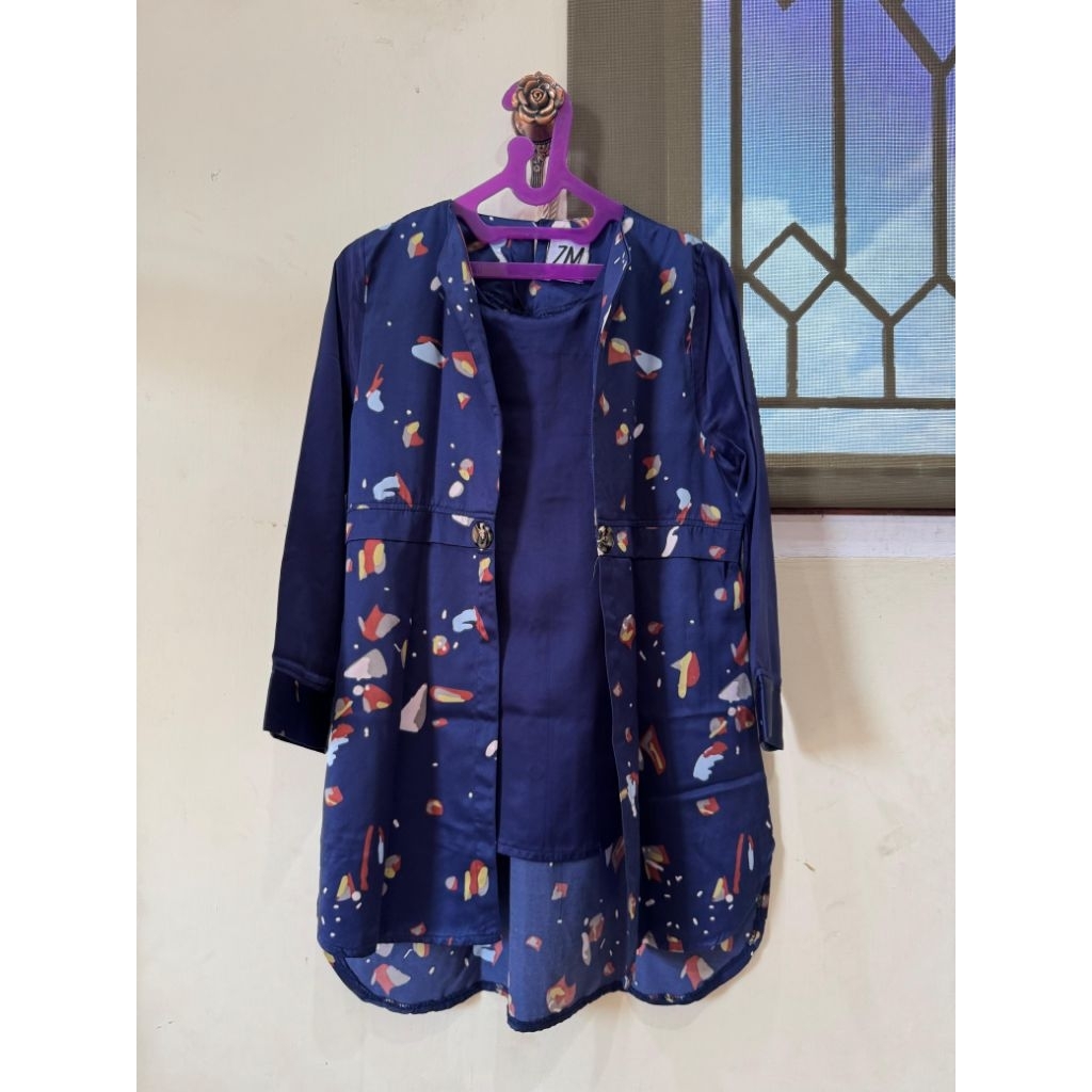 PRELOVED TUNIK BRANDED LIKE NEW ZM ZASKIA MECCA SERBA MURAAAAAHHH