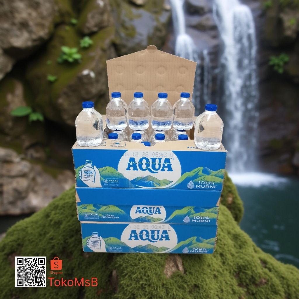 

⚡KHUSUS INSTANT⚡Aqua Cube 220ml ( A220 ) 3dus isi 72pcs