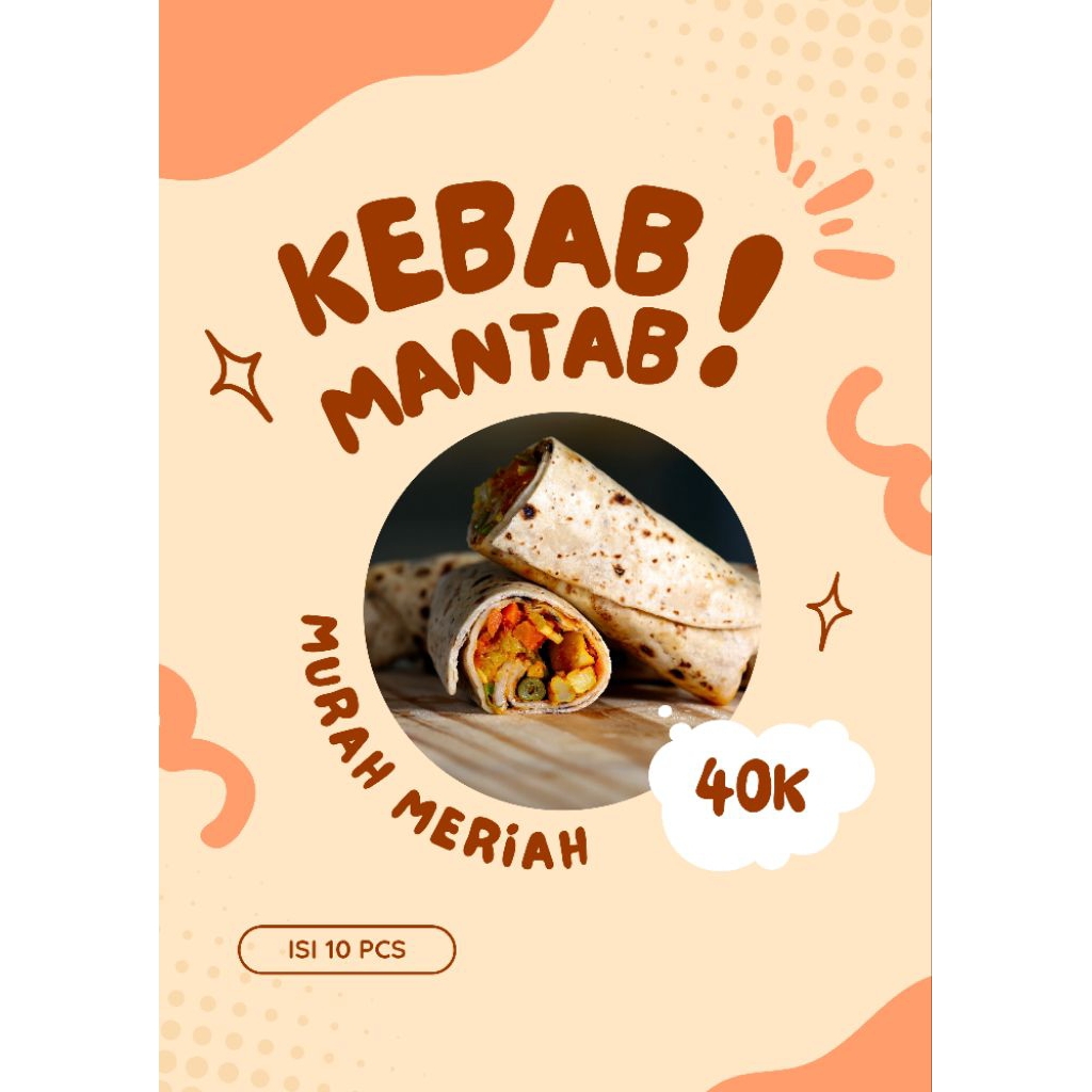 

Saiki Kebab Frozen isi 10 Danging & Sosis