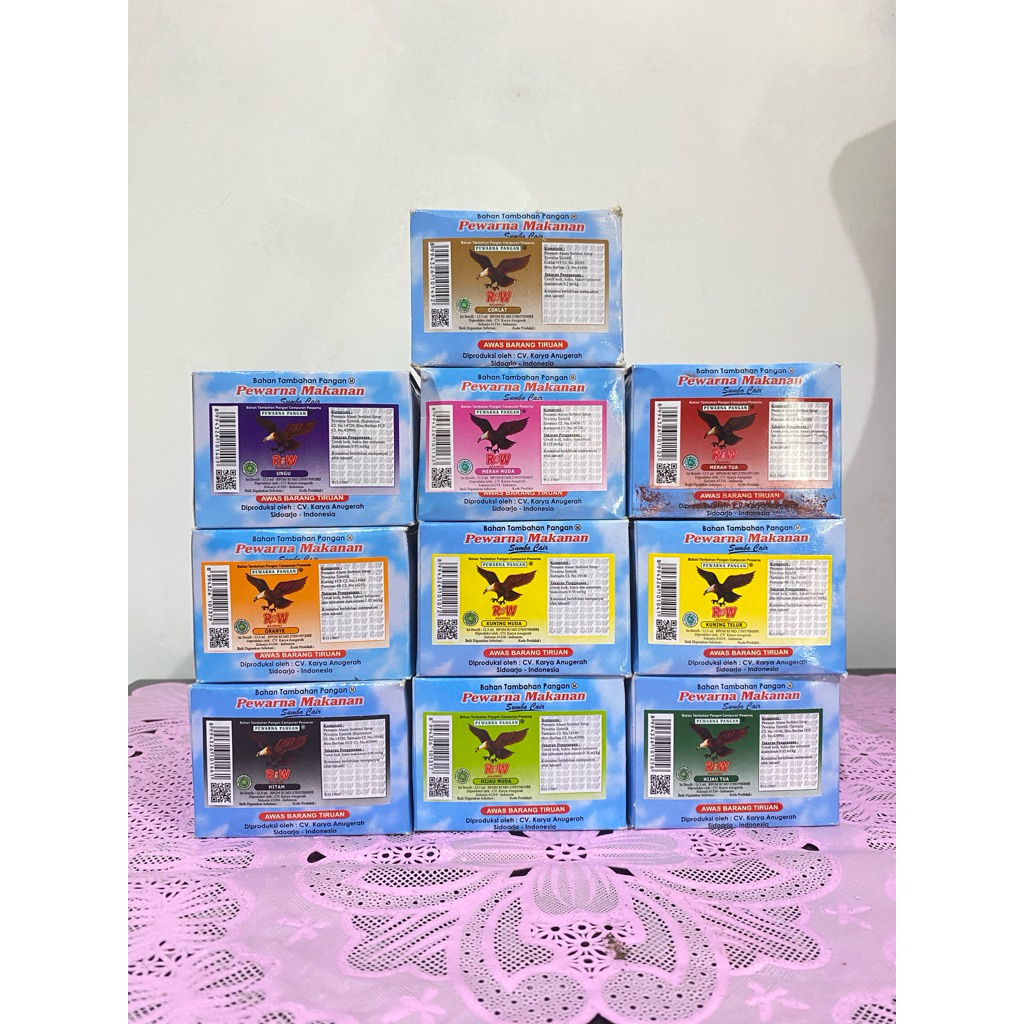 

Pewarna Makanan R&W Rajawali 12,5ml