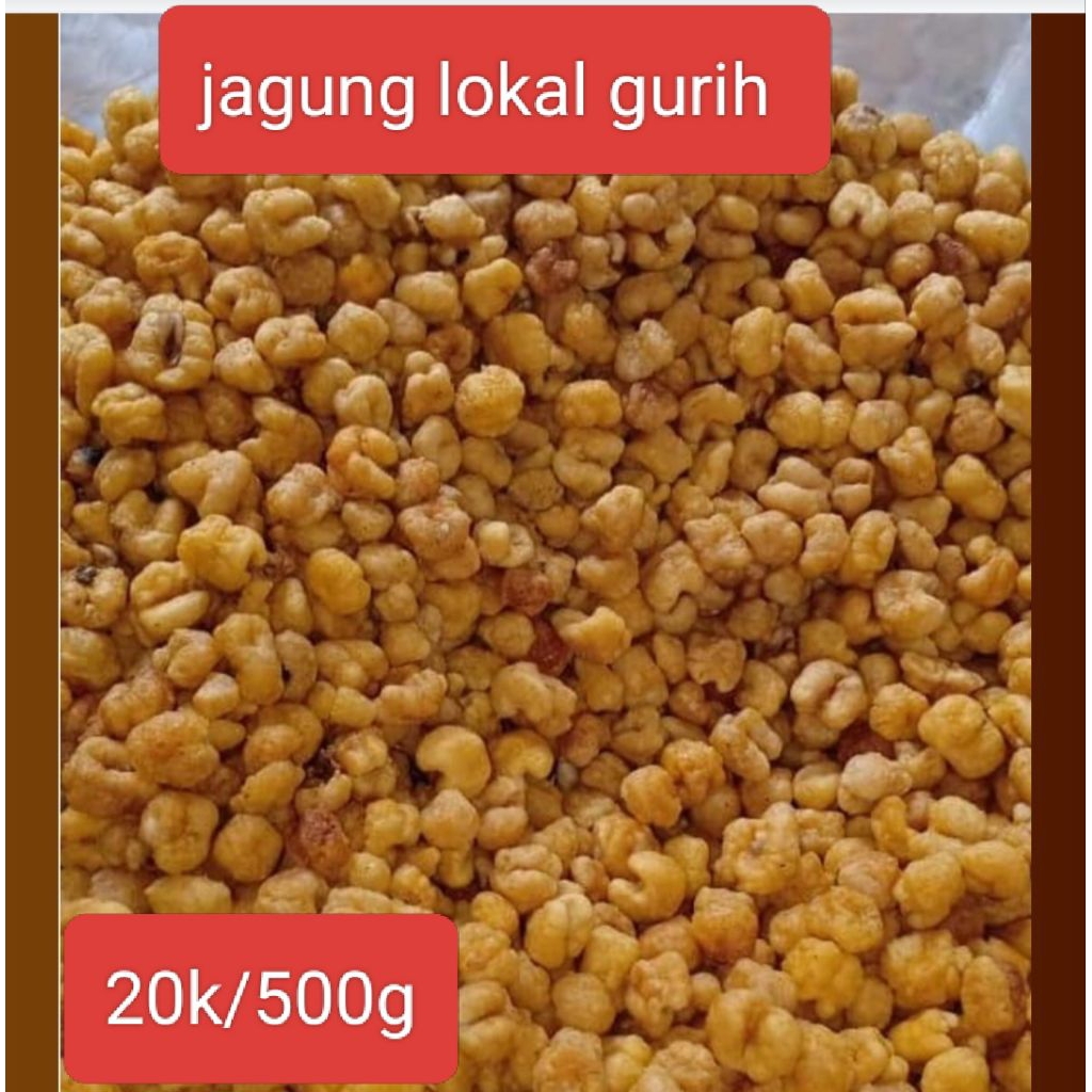 

jagung lokal gurih 500gram