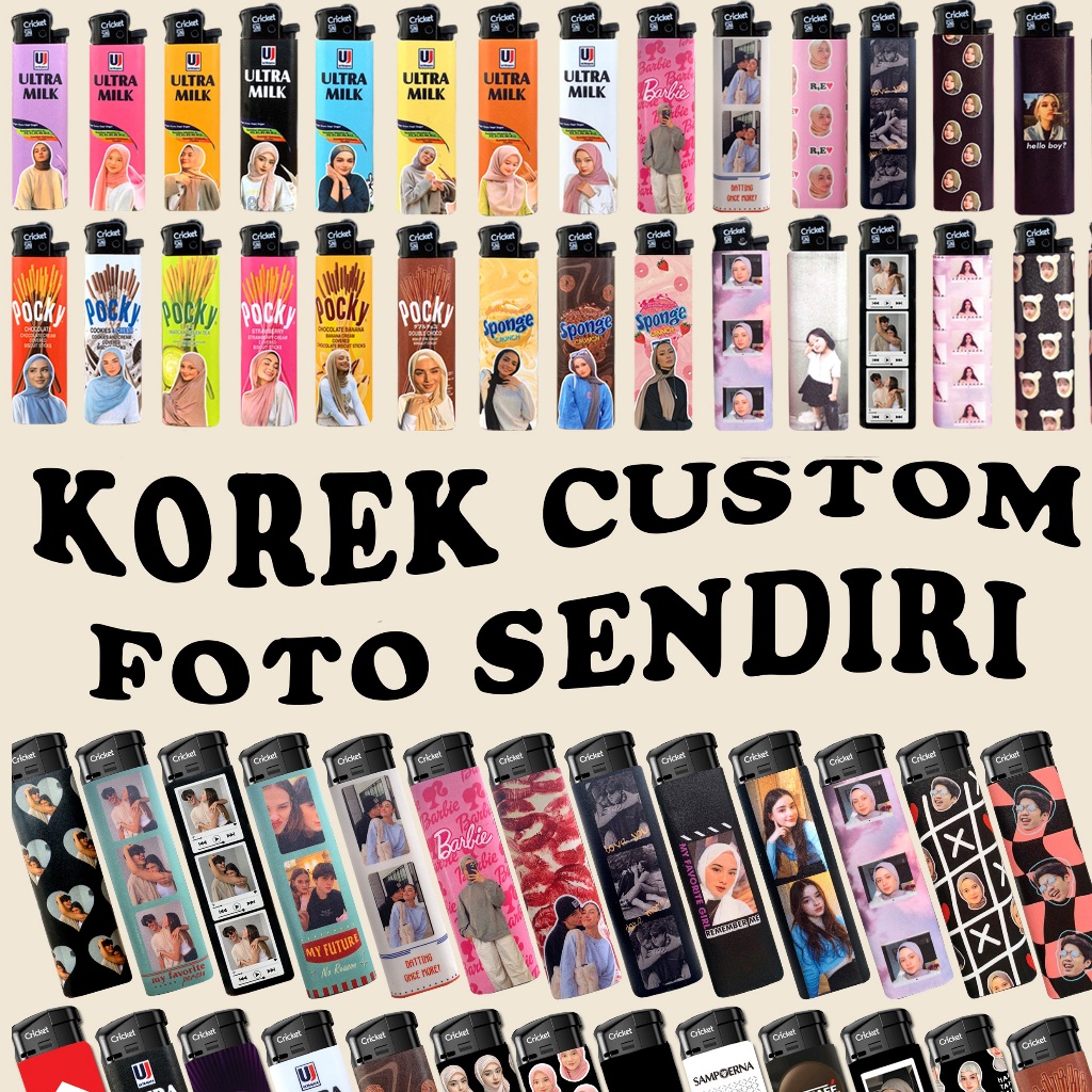 Korek Custom Foto Sendiri Cricket Magnet Fusion