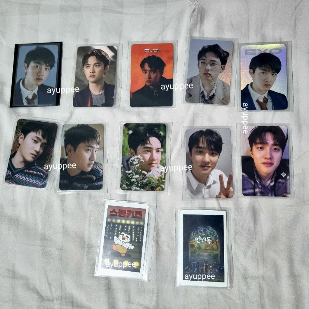Official Photocard Pc Exo Do kyungsoo Kpop dftf konser mumo benefit