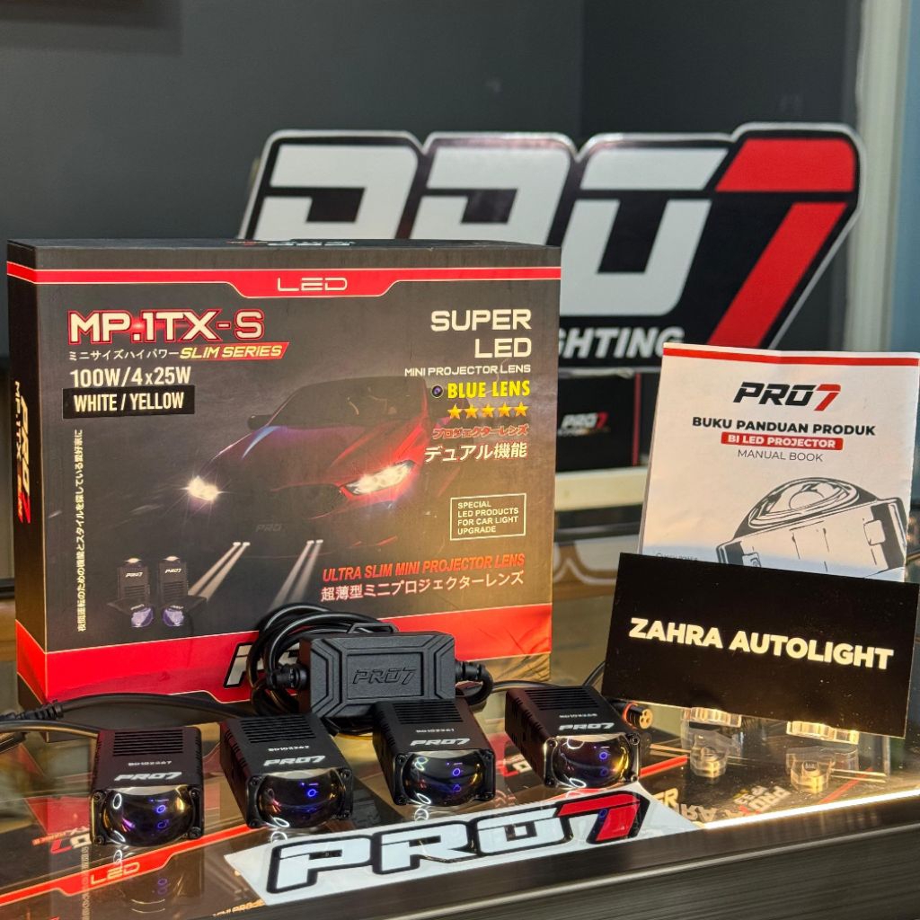MINILASER PRO7 MP 1TX-S SLIME SERIES/ MINI PROJIE MP 1TX S SLIME SERIES BLUE LENS ORIGINAL PRO7