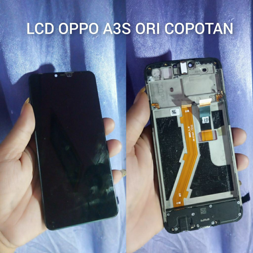 LCD OPPO A3S ORI COPOTAN HP