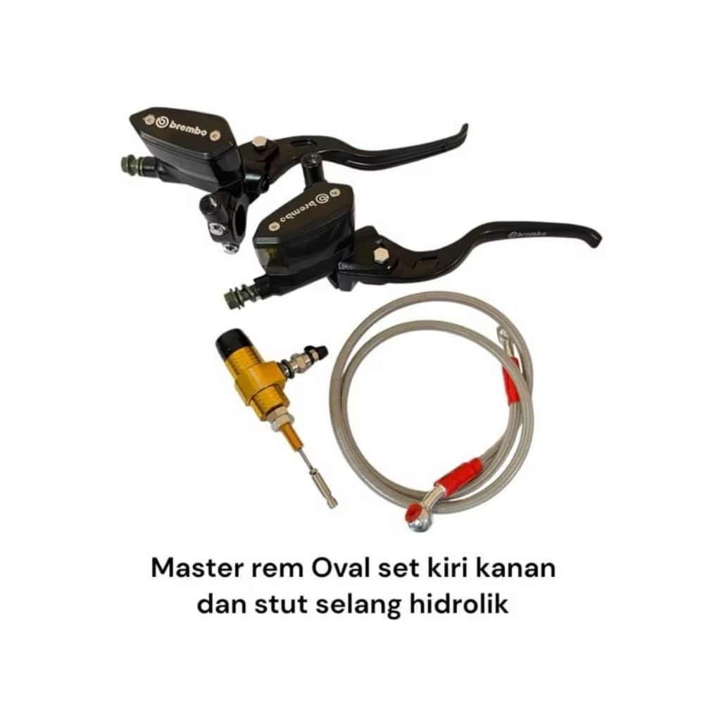 Master rem kopling hidrolik model rcb satu set stut selang pnp fu vixion ninja klx crf rx king