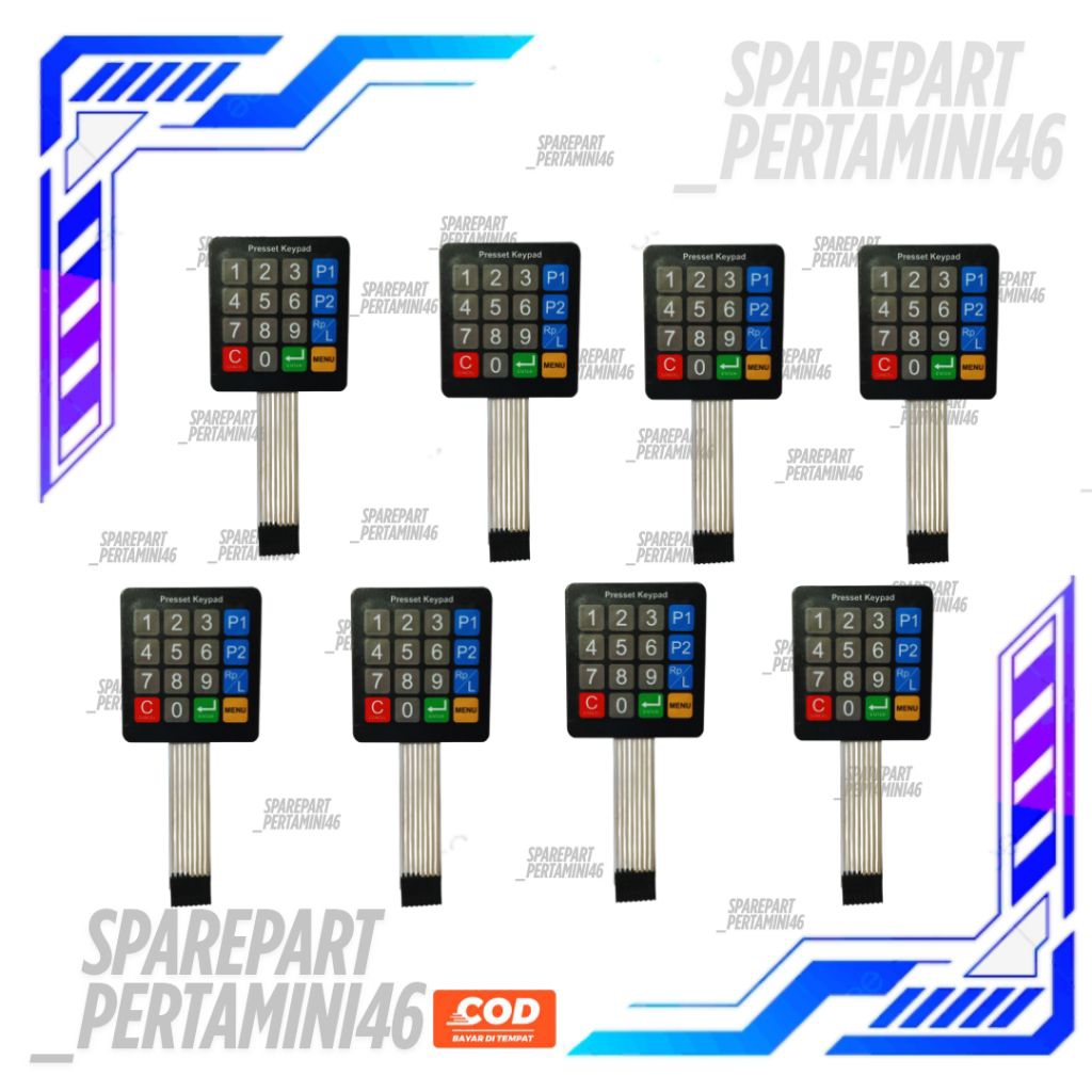 Keypad Pom Mini Digital Best Presset Pertamini Terlaris