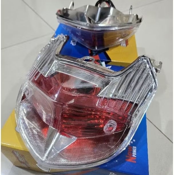 lampu stop motor vixion old lampu stop belakang motor vixion lama  komplit bolam