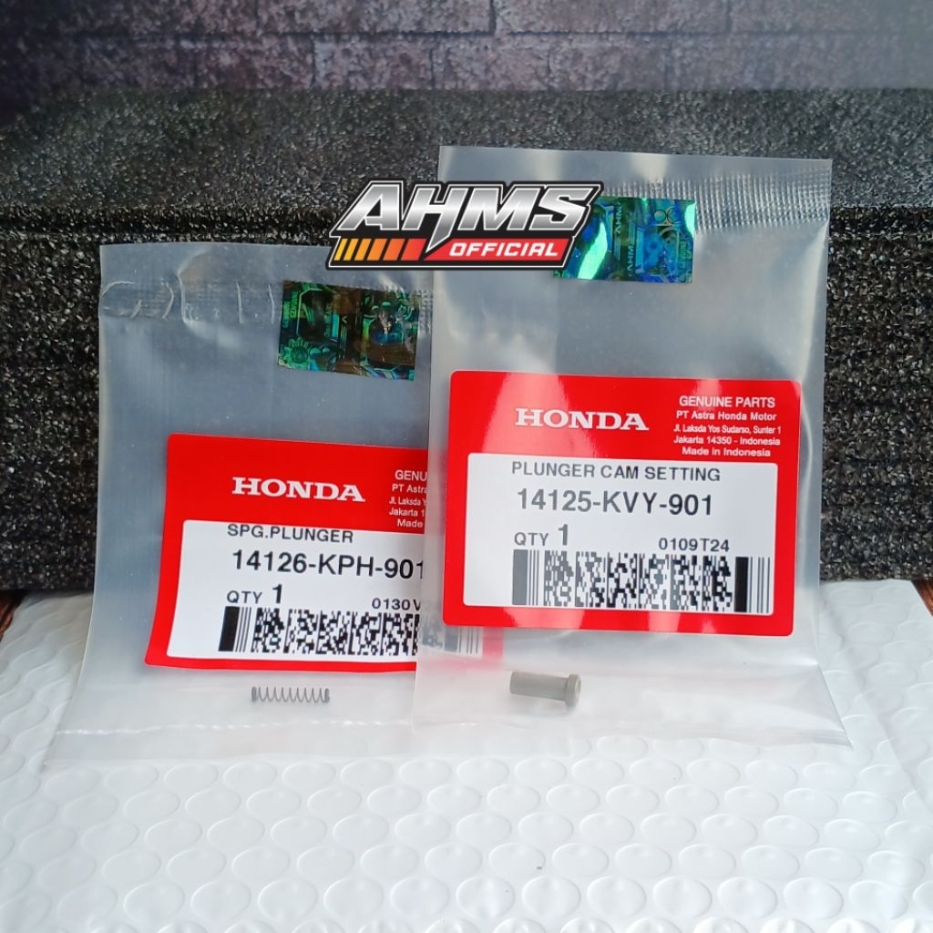 SET Plunger Spring Otomatis Noken As BeAT Karbu Scoopy Spacy Karbu Original AHM