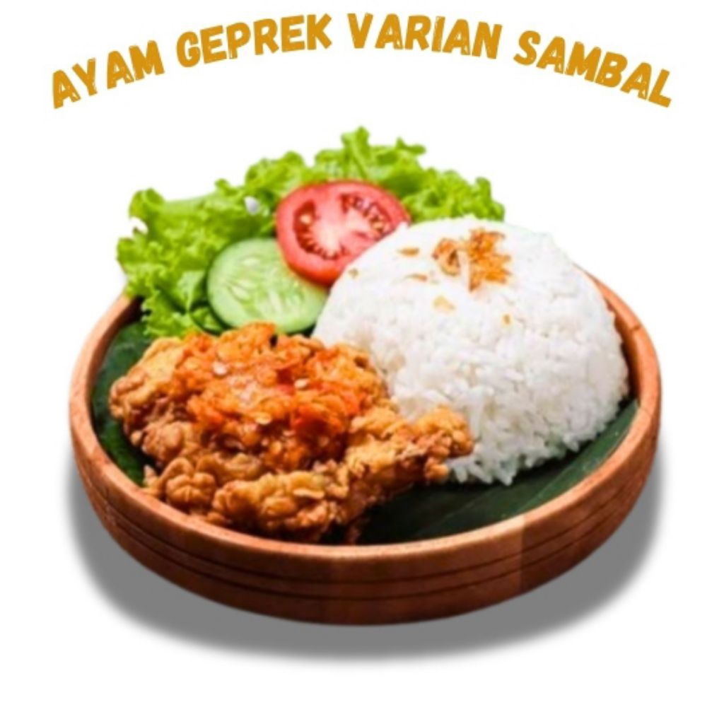 

Nasi Ayam Geprek Sambal ORIGINAL Halal Food By.Mirza