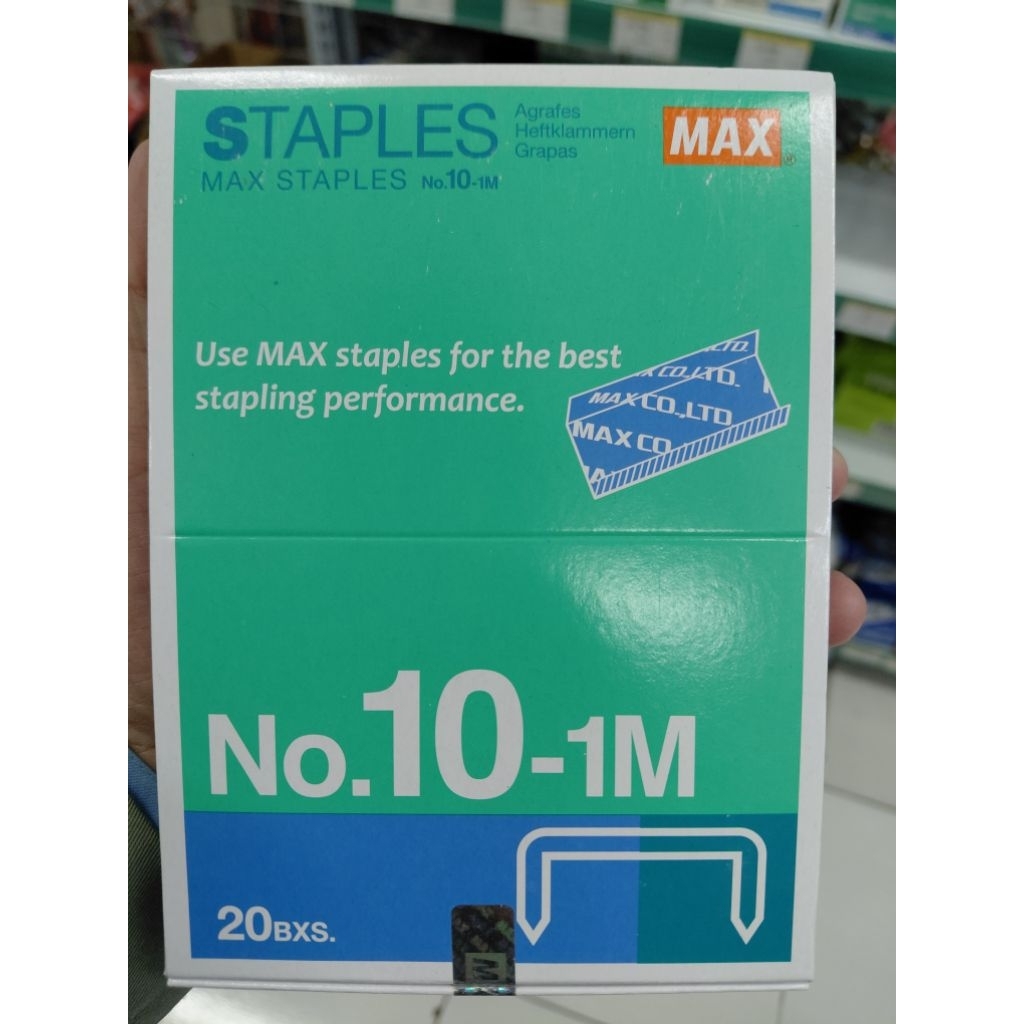 

Grosir Isi Stapler Steples Jegrekan No. 10 Murah 1 pak