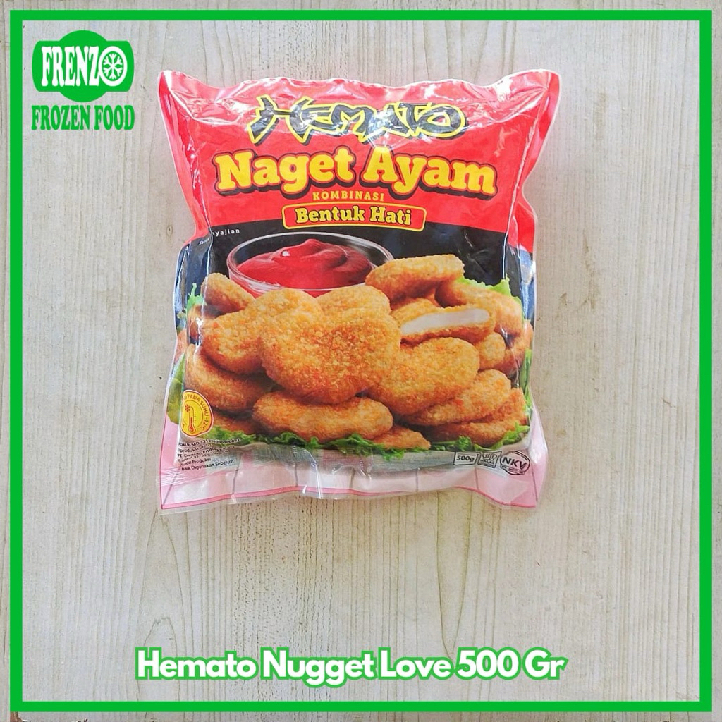

Hemato Nugget Ayam Bentuk Love 500 Gr