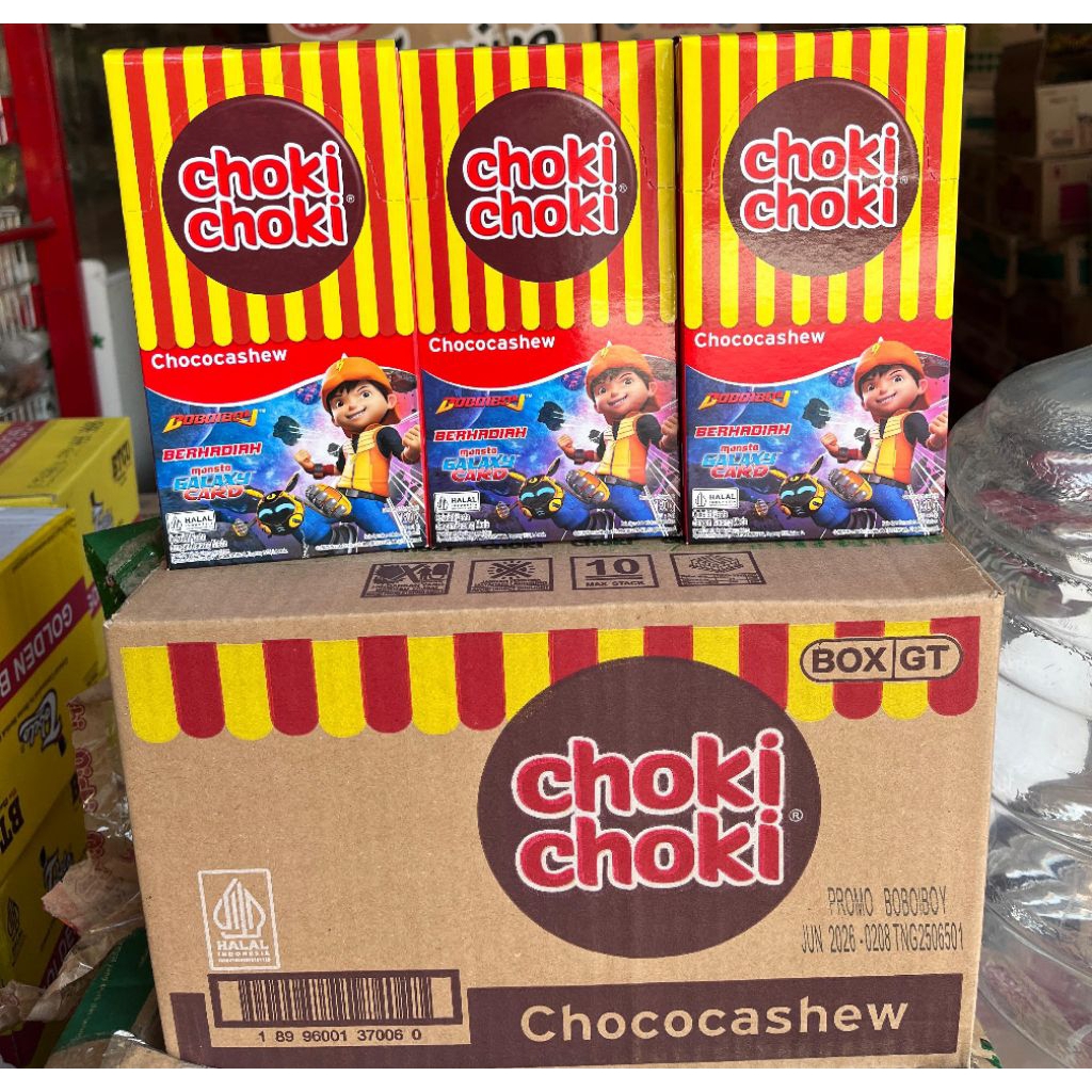 

choki choki 1 dus isi 9 box