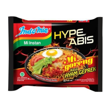 

mie indomie rasa ayam geprek