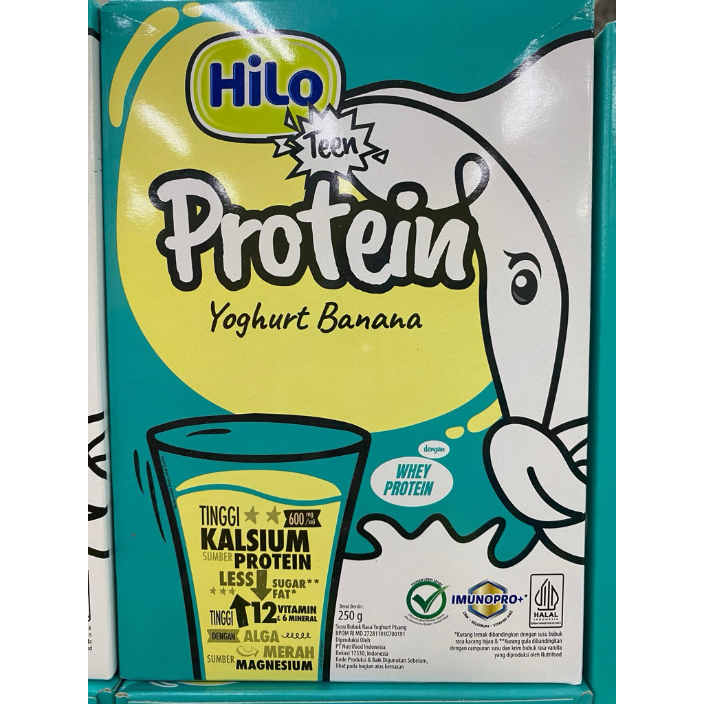 

HiLo Teen Yoghurt Banana 250gr