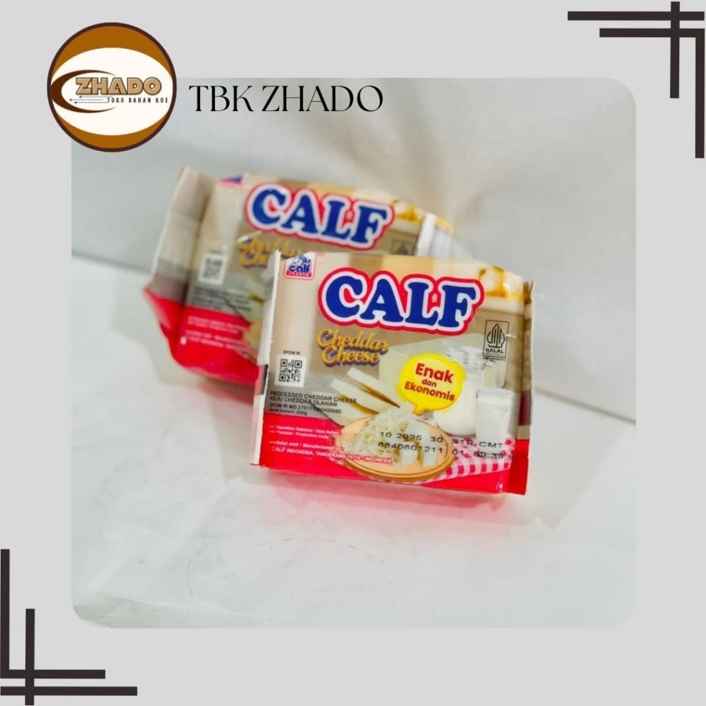 

Calf Keju Cheddar 200g