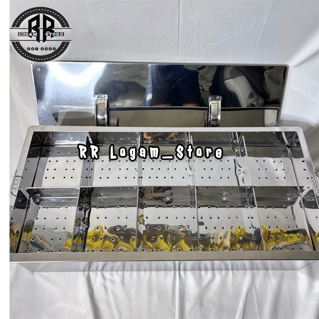 Dandang bakso prasmanan ukuran 90x40x25 stainless stell