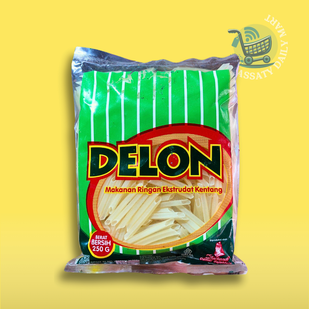 

DELON POTATO KERUPUK STICK KENTANG POTATO 250GRAM (TANPA MINIMAL ORDER)