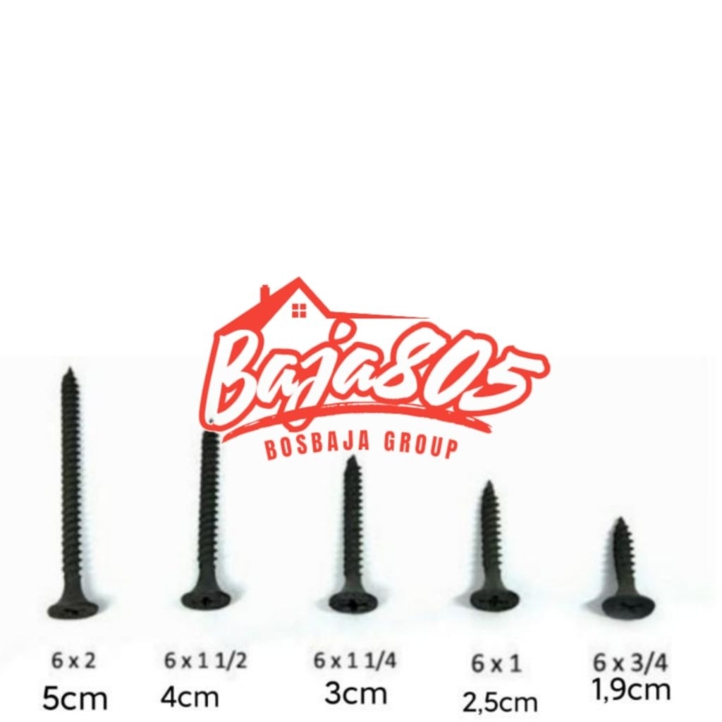 SKRUP GYPSUM @1000 PCS