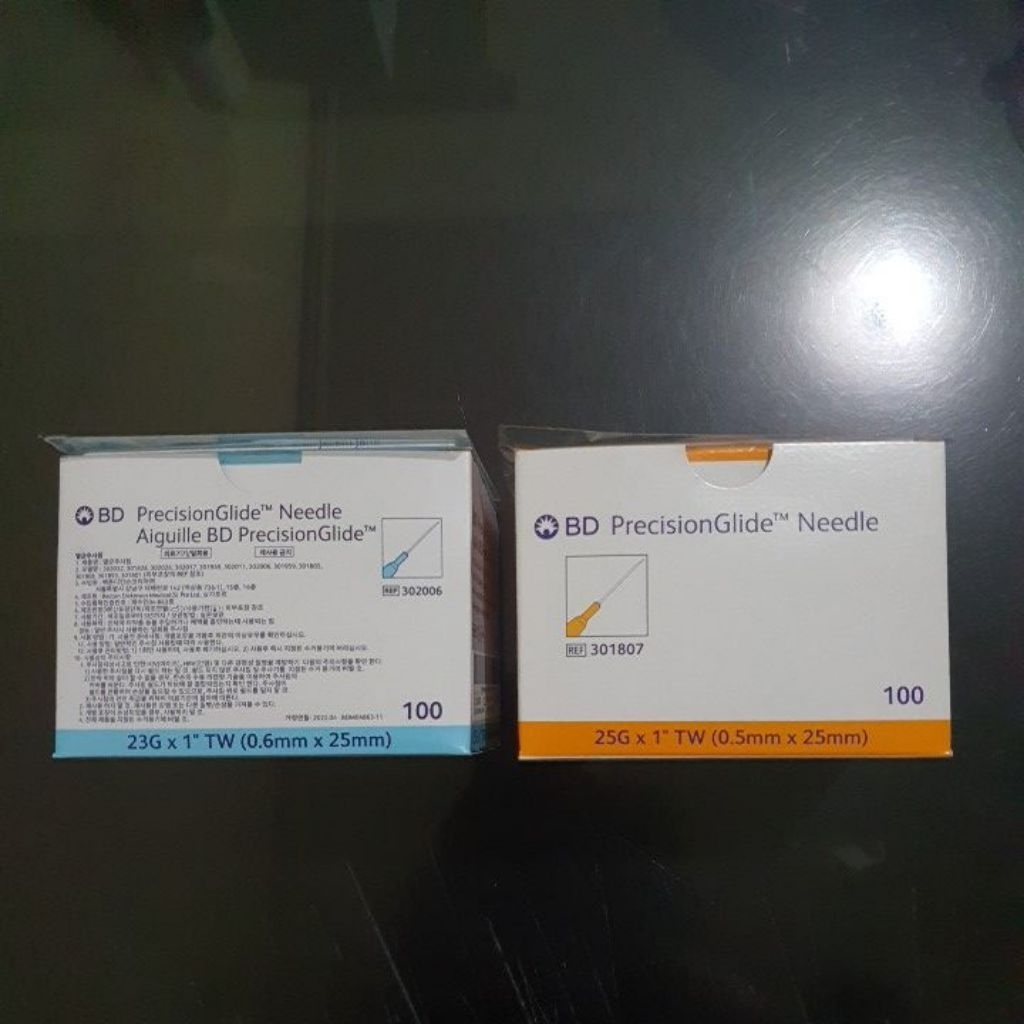 BD needle 23g BD needle 25g / jarum BD 23g BD 25g