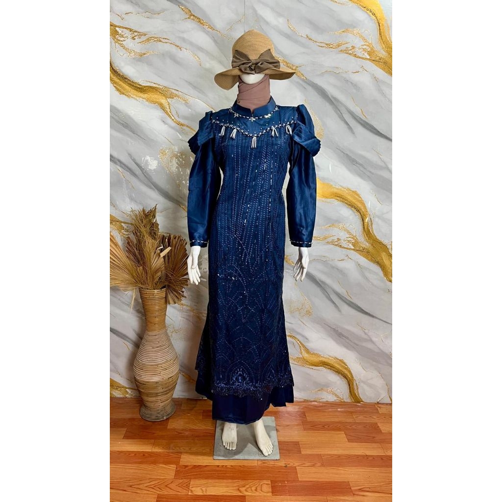 LUVITA DRESS BRUKAT MEWAH REALPICT// BRIDESMAID//OOTD HIJAB//KEBAYA WISUDA//BAJU KONDANGAN