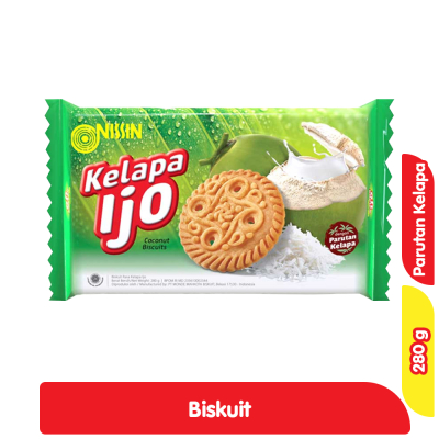 

Nissin Biskuit Kelapa Ijo 280 g
